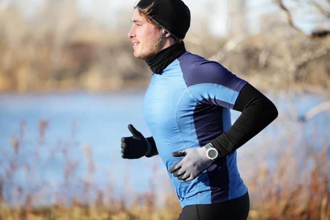 Dress appropriately for outdoor exercise