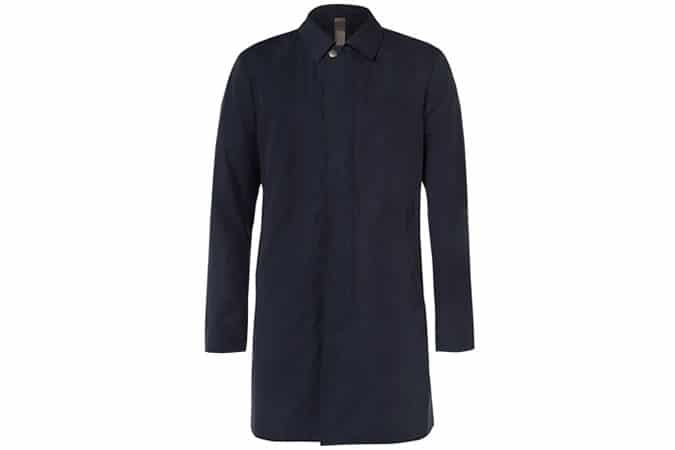 Private White Cotton Ventile Raincoat