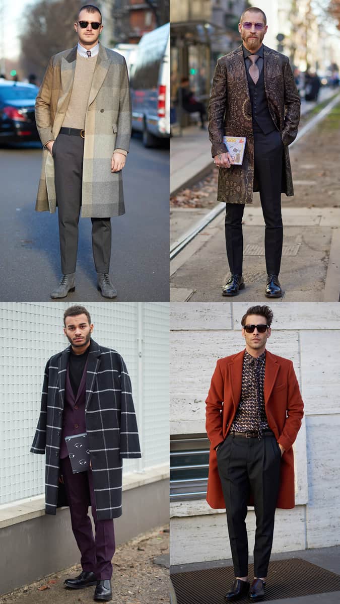 Men's Street Style Trends - Statement Coats