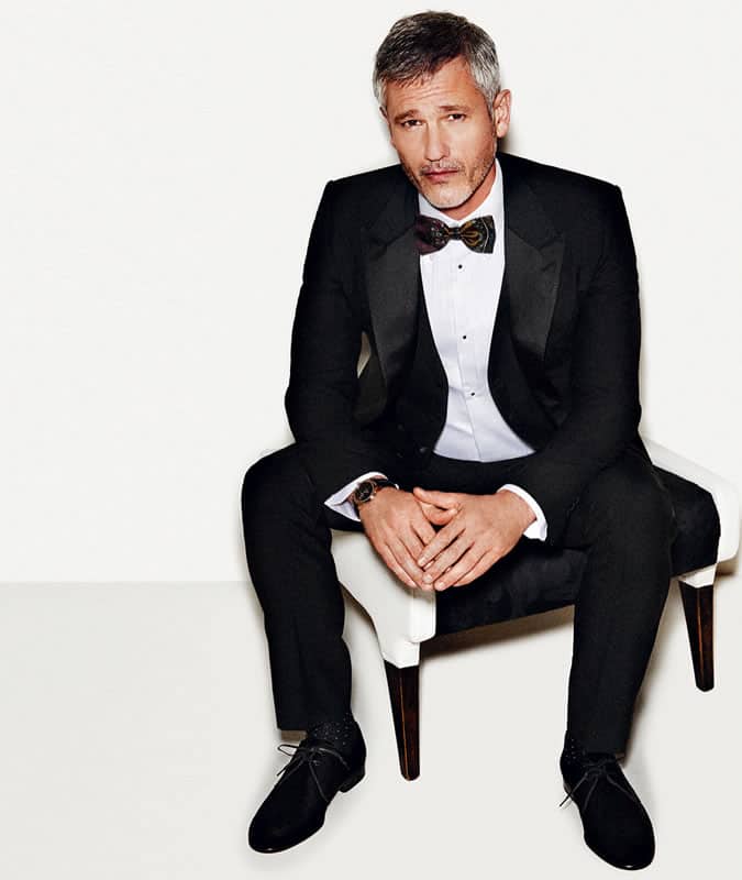 Always do your dinner jacket up when you stand