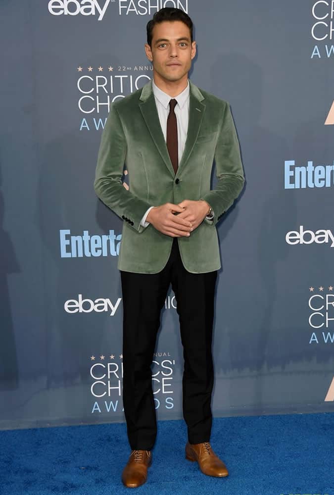 Rami Malek at 22nd Critics Choice Awards