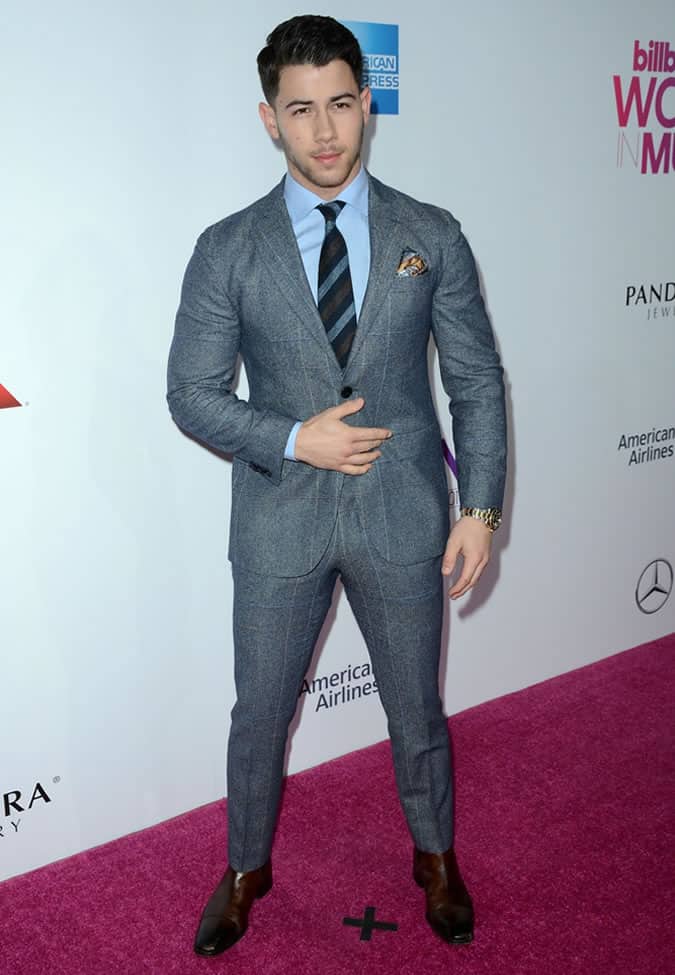 Nick Jonas Billboard’s Women In Music 2016 Luncheon