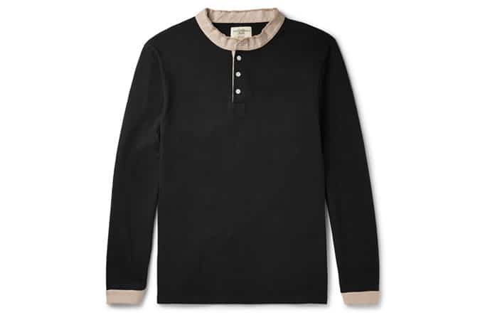 Kent & Curwen Contrast-Trimmed Cotton-Jersey Polo Shirt