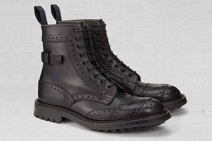 Belstaff X Tricker's Phoenix Short Boots