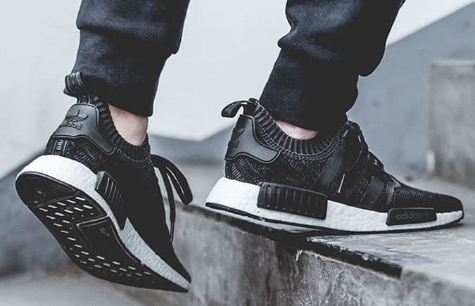 adidas gazelle silver green womens Adidas NMD R1 Winter Wool Core Black main image 0