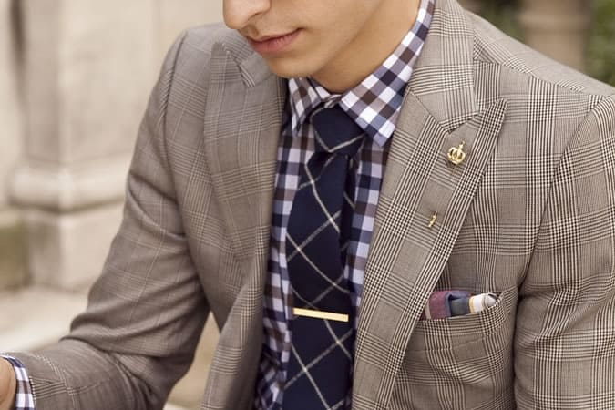Don't overdo the formal accessories