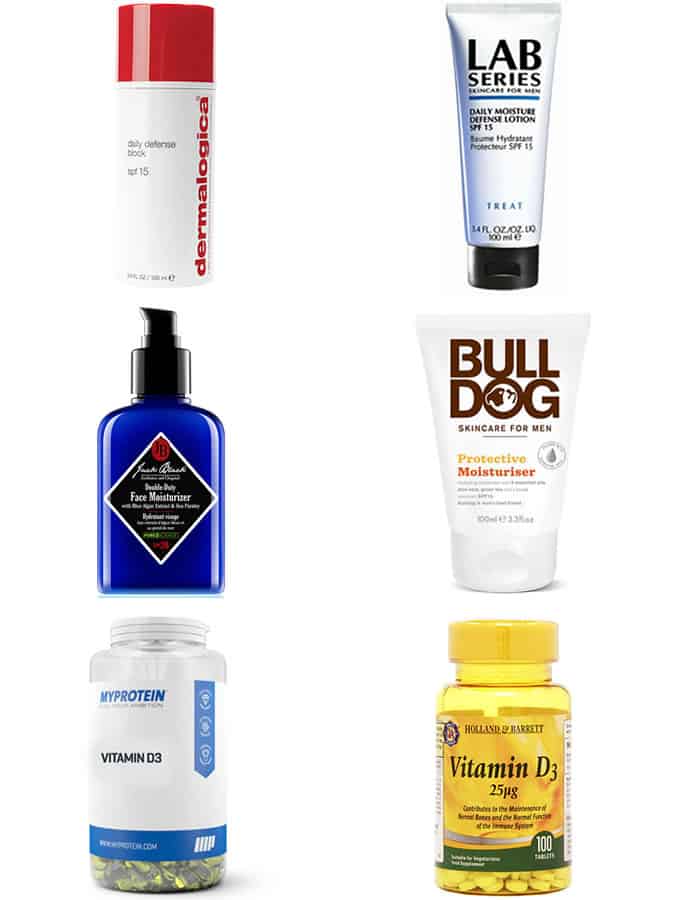 Men's Daily SPF Moisturisers