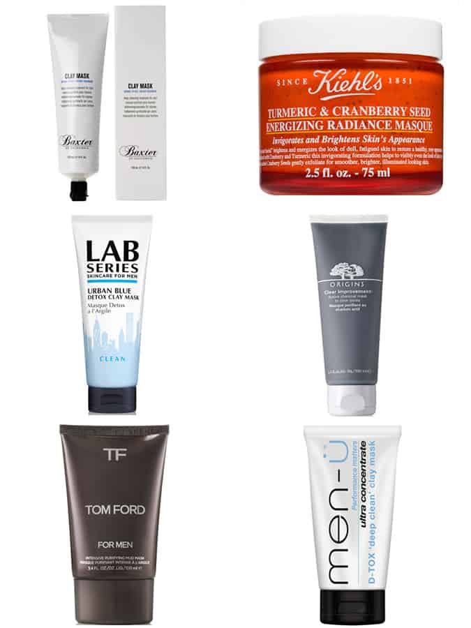 Men's Clay Masks
