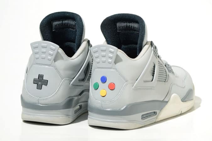 SNES Inspired Sneakers