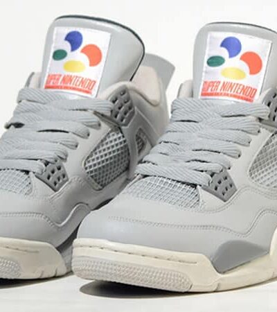 These Custom Nintendo SNES Sneakers Are A Gamer’s Dream