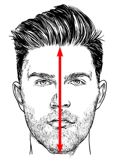 Step 5: Measure Your Face Length