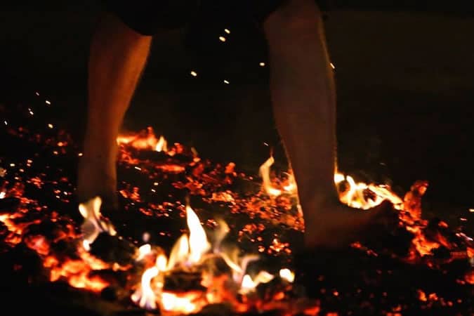 St Joseph’s Firewalk & Glasswalk