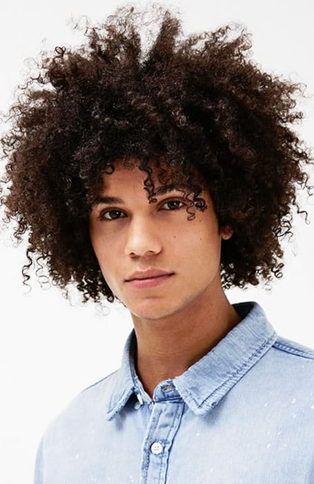 Men's Afro Hair