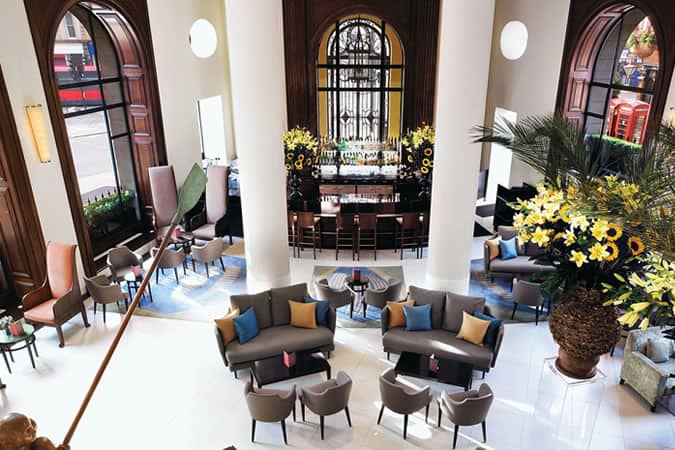 One Aldwych hotel’s Lobby Bar in London
