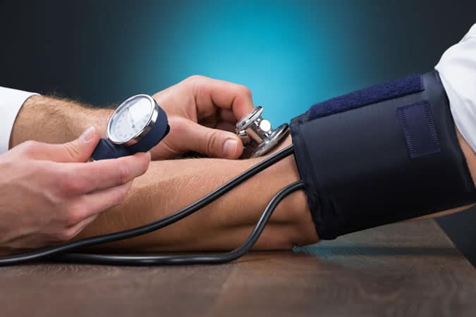 Blood pressure test