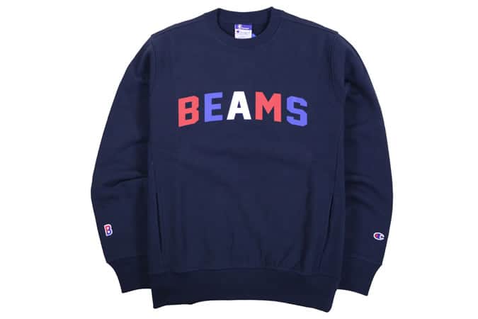 Champion x Beams Crewneck Sweatshirt