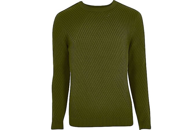 River Island Green Jumper