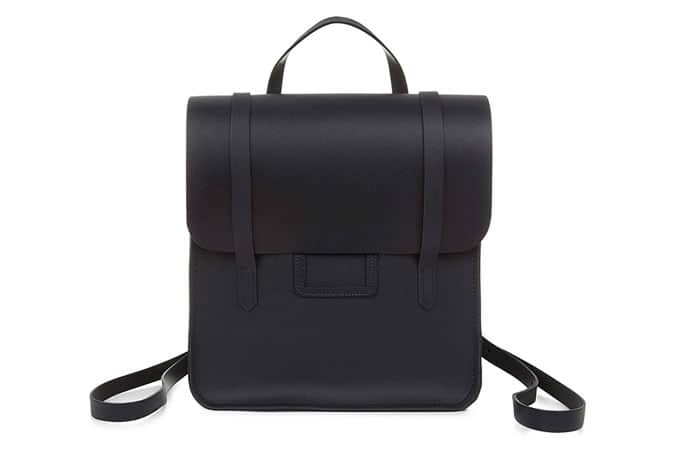Cambridge Satchel Co Navy Folio Backpack