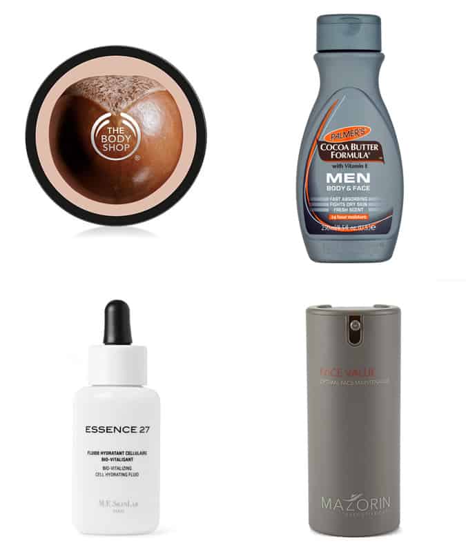 Men's Hydrating Body Lotions and Moisturisers