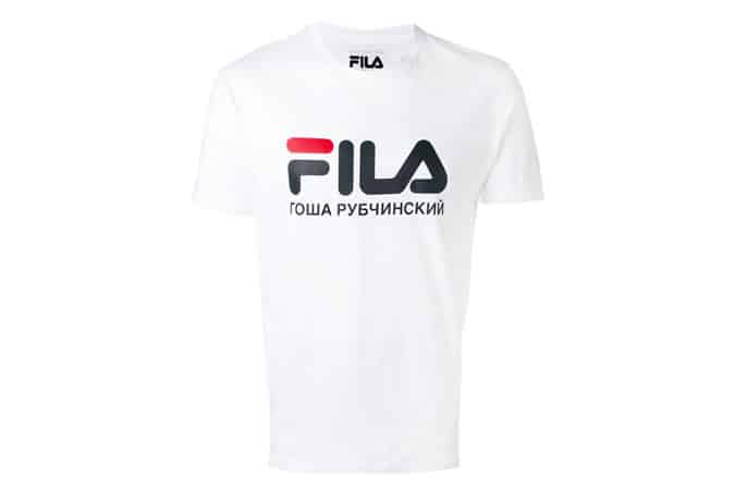 Gosha Rubchinskiy x Fila Logo T-Shirt