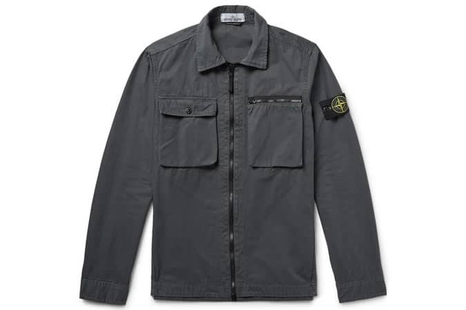 Stone Island Cotton Shirt Jacket