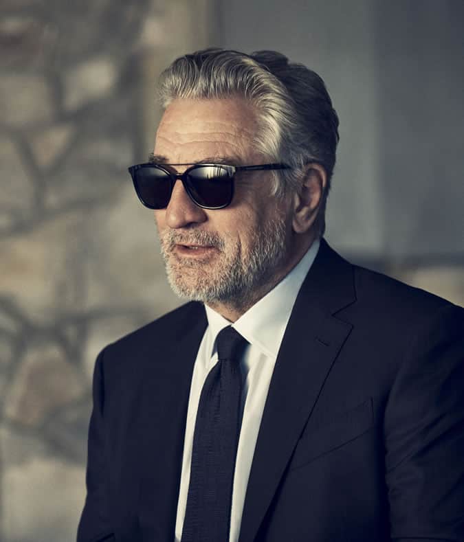 Robert De Niro Ermenegildo Zegna Defining Moments Campaign