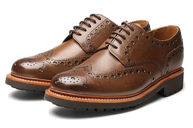 Grenson Archie Grain Leather Brogues