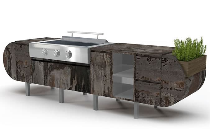 Brown Jordan ASA-D2 Outdoor Kitchen