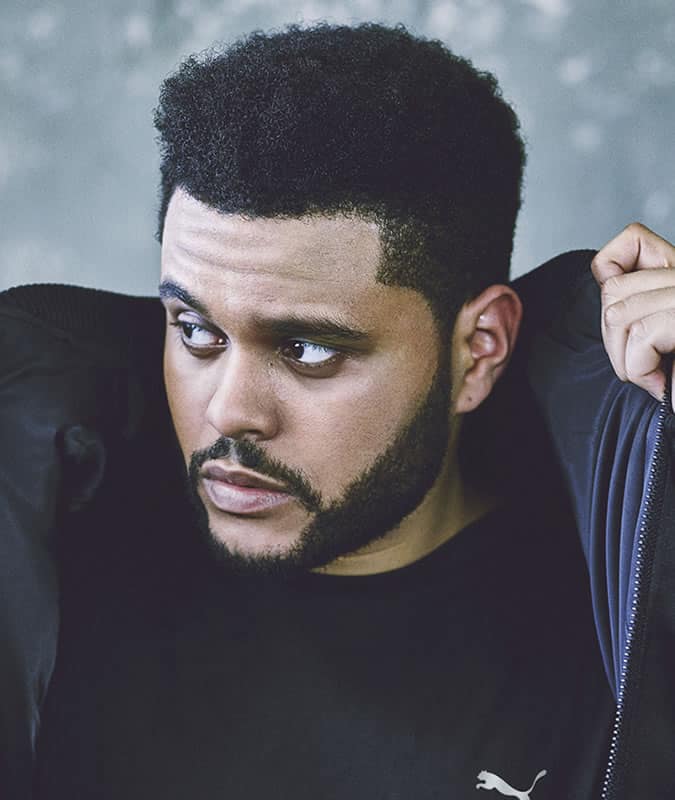 The Weeknd Shaped Afro