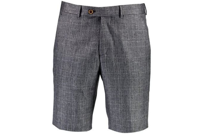 Boohoo Tailored Check Shorts