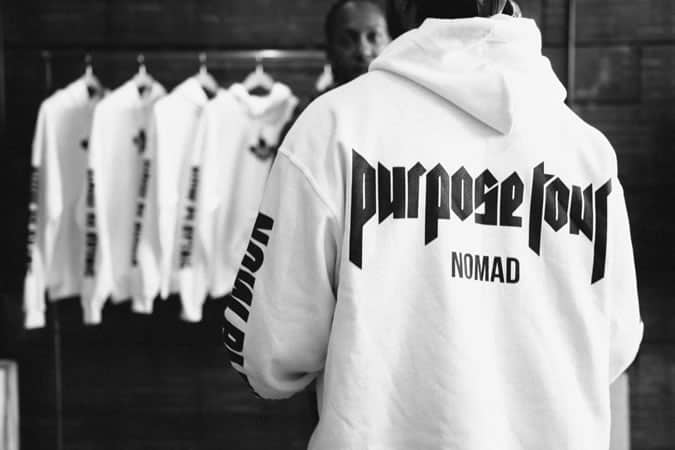 Justin Bieber, Jerry Lorenzo Purpose Merchandise