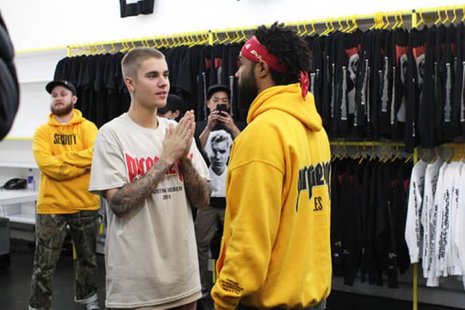 Justin Bieber, Jerry Lorenzo Purpose Merchandise