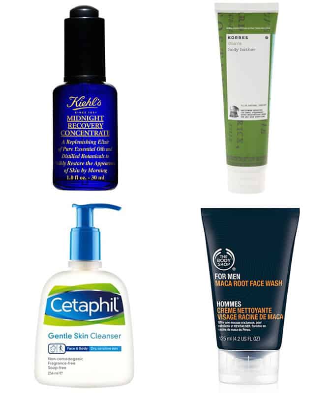 Men's Grooming Products For Dry Skin Types