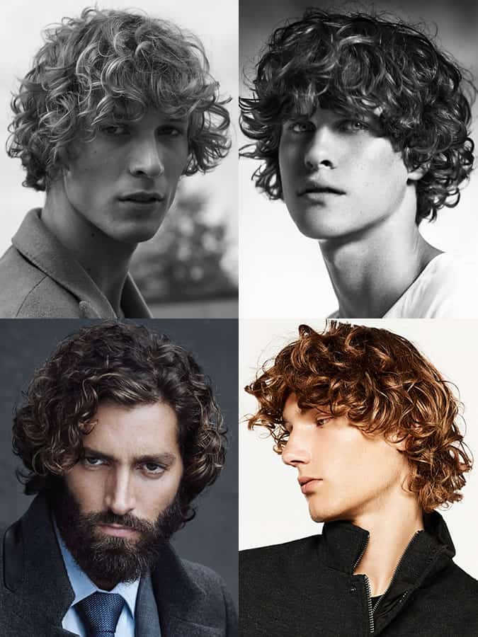 Men's Long Curly Hairstyles