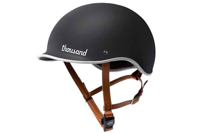Thousand Black PopLock Bicycle Helmet