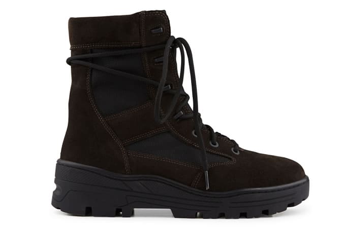 Yeezy Season 4 Oil Combat Boots