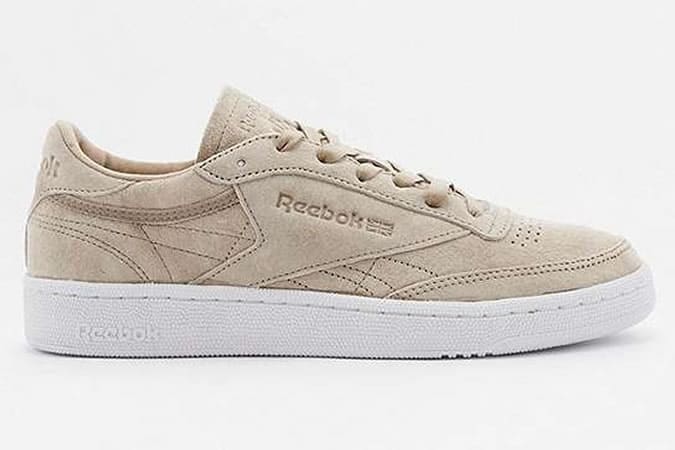 Reebok Club C Oatmeal Suede Trainers