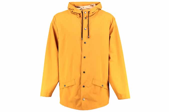 Boohoo Man Shower Resistant Longline Hooded Mac