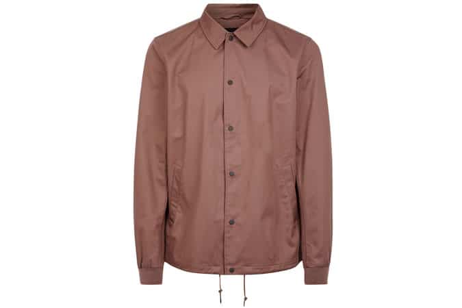 New Look Dark Purple Coach Jacket