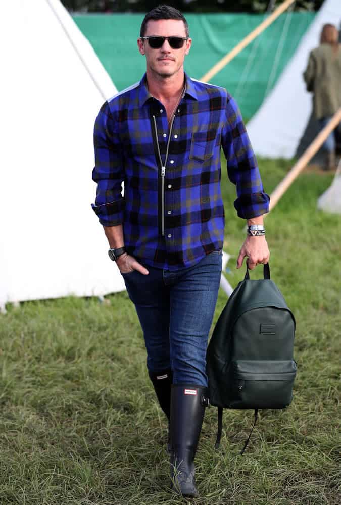 The Luke Evans Style Lookbook