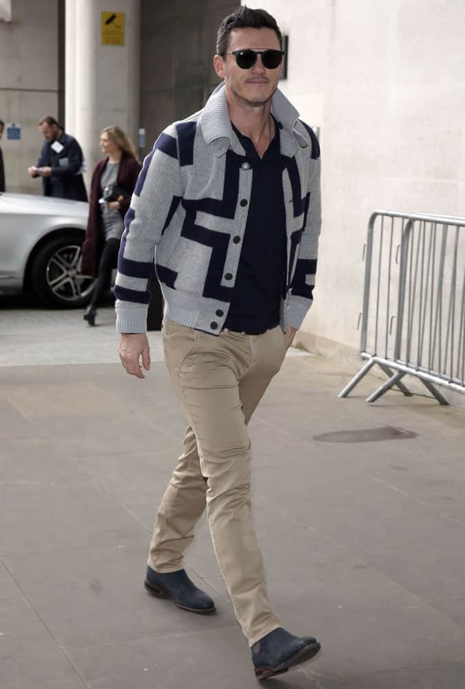 The Luke Evans Style Lookbook