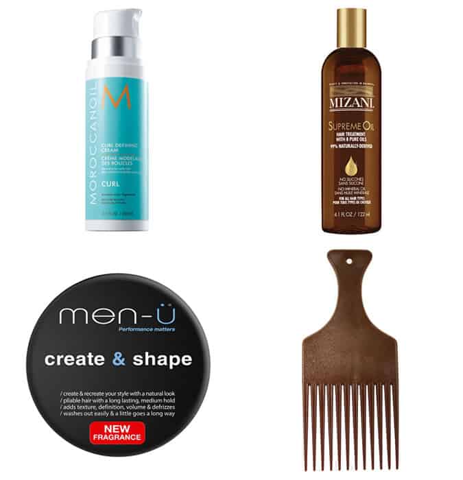 Men's Natural Afro Hair Products