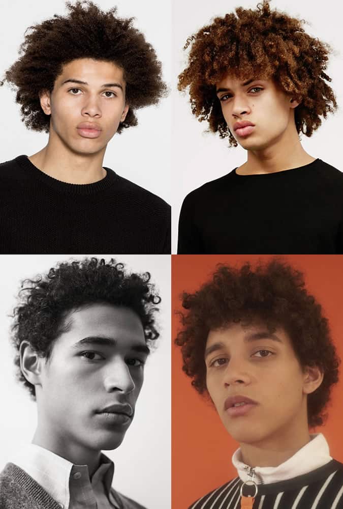 Men's Natural Afro Hair