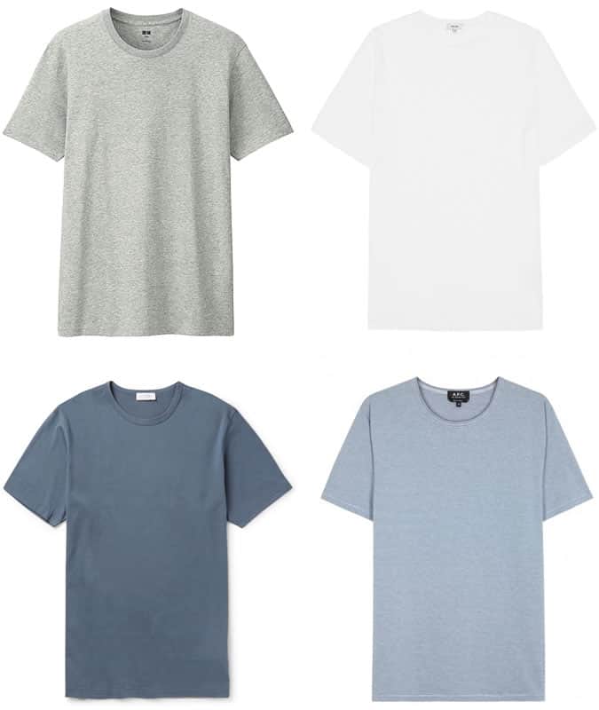Men's Neutral 100% Cotton T-Shirts