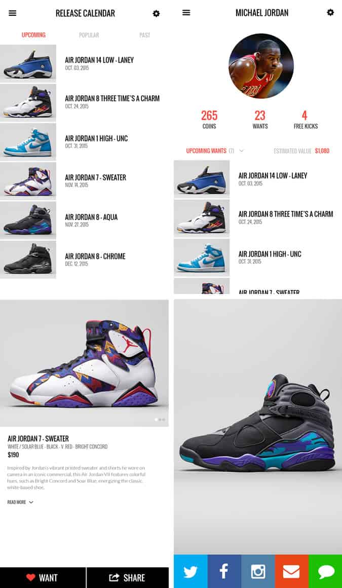 KicksOnFire App