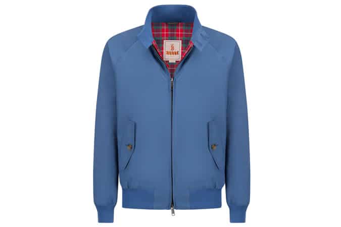 Baracuta G9 Harrington in Light Blue