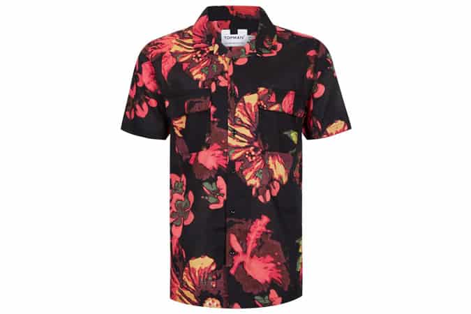 Topman Floral Shirt