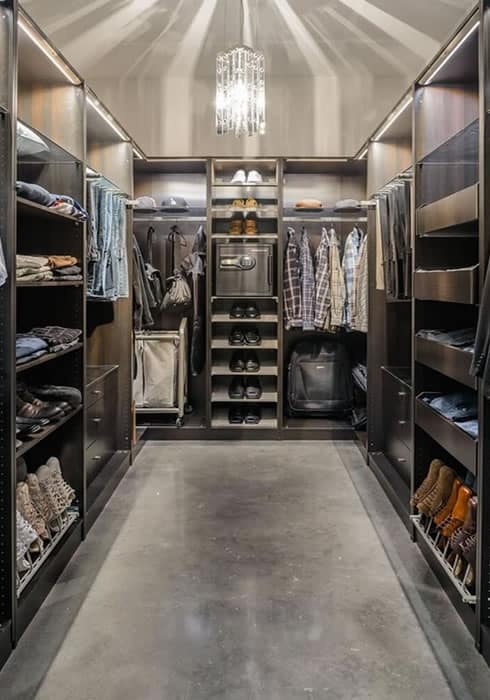 Walk In Wardrobes For Men & Dream Closet Inspiration