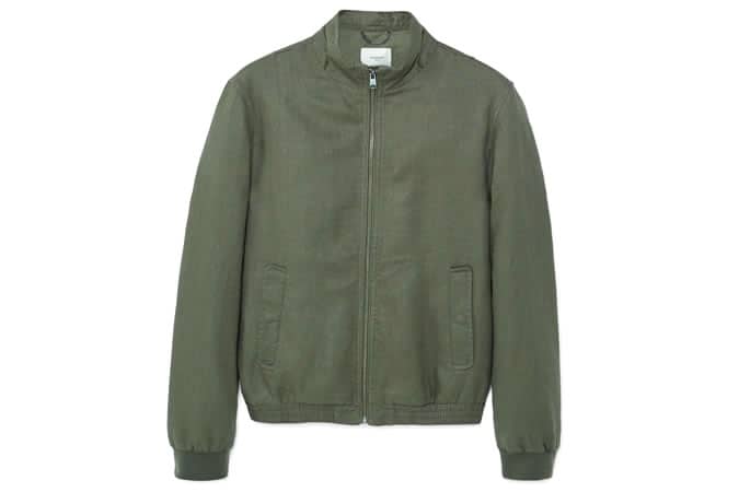 Mango Pocket Linen Blend Jacket