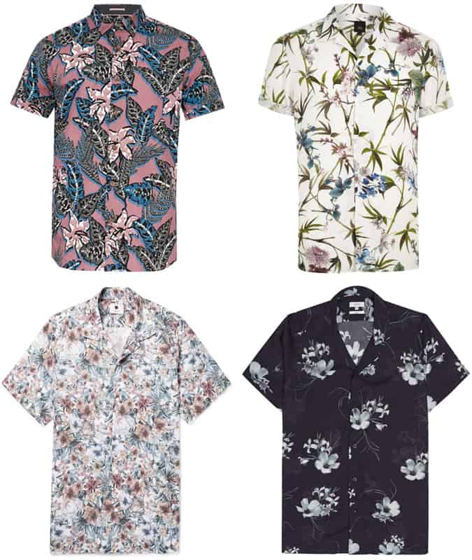 Men's Floral Shirts